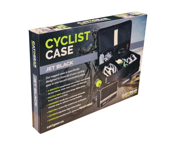Jet Black Cyclist Case - PREORDER NOW FOR EARLY MAY DELIVERY - Image 3
