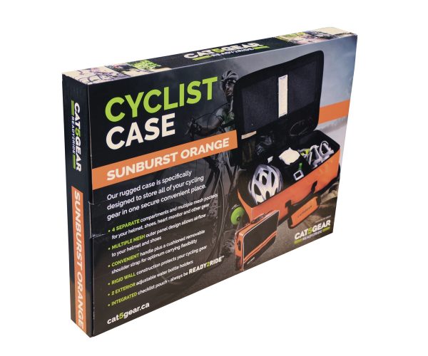 Sunburst Orange Cyclist Case - PREORDER NOW FOR EARLY MAY DELIVERY - Image 3